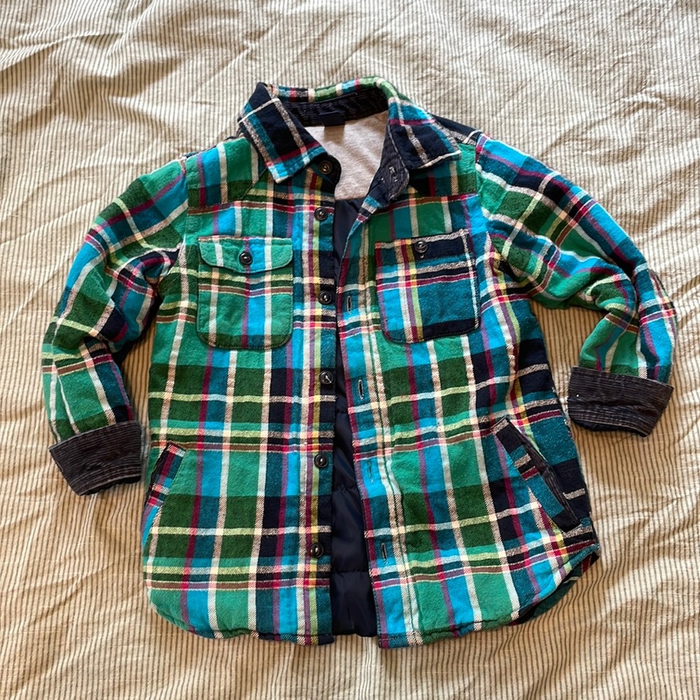 Baby Gap Insulted Flannel Jacket